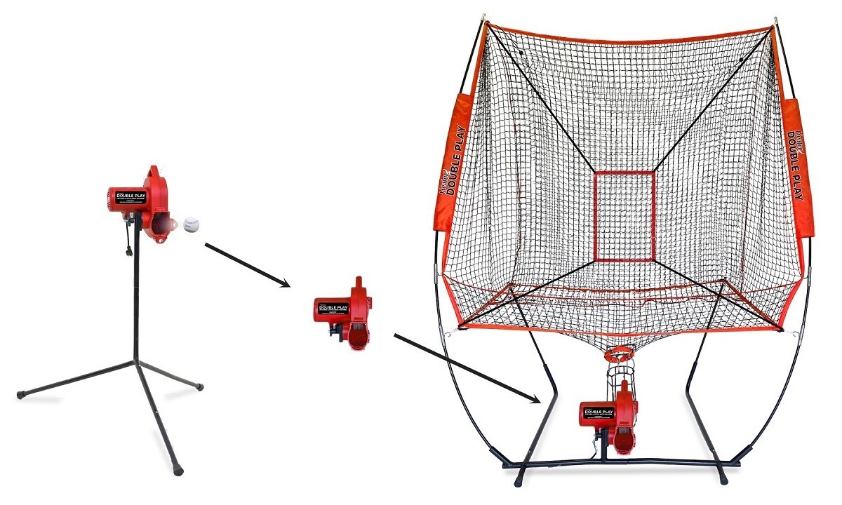 Pitching And Pitch Back Machines