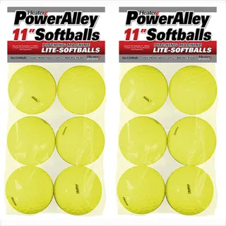 PowerAlley 11 inch Lite Softballs <br>(1 Dozen)